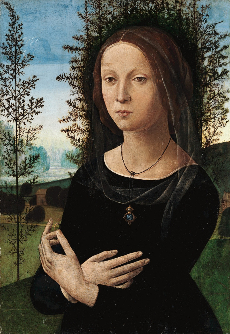 Portrait of a Young Woman Lorenzo di Credi